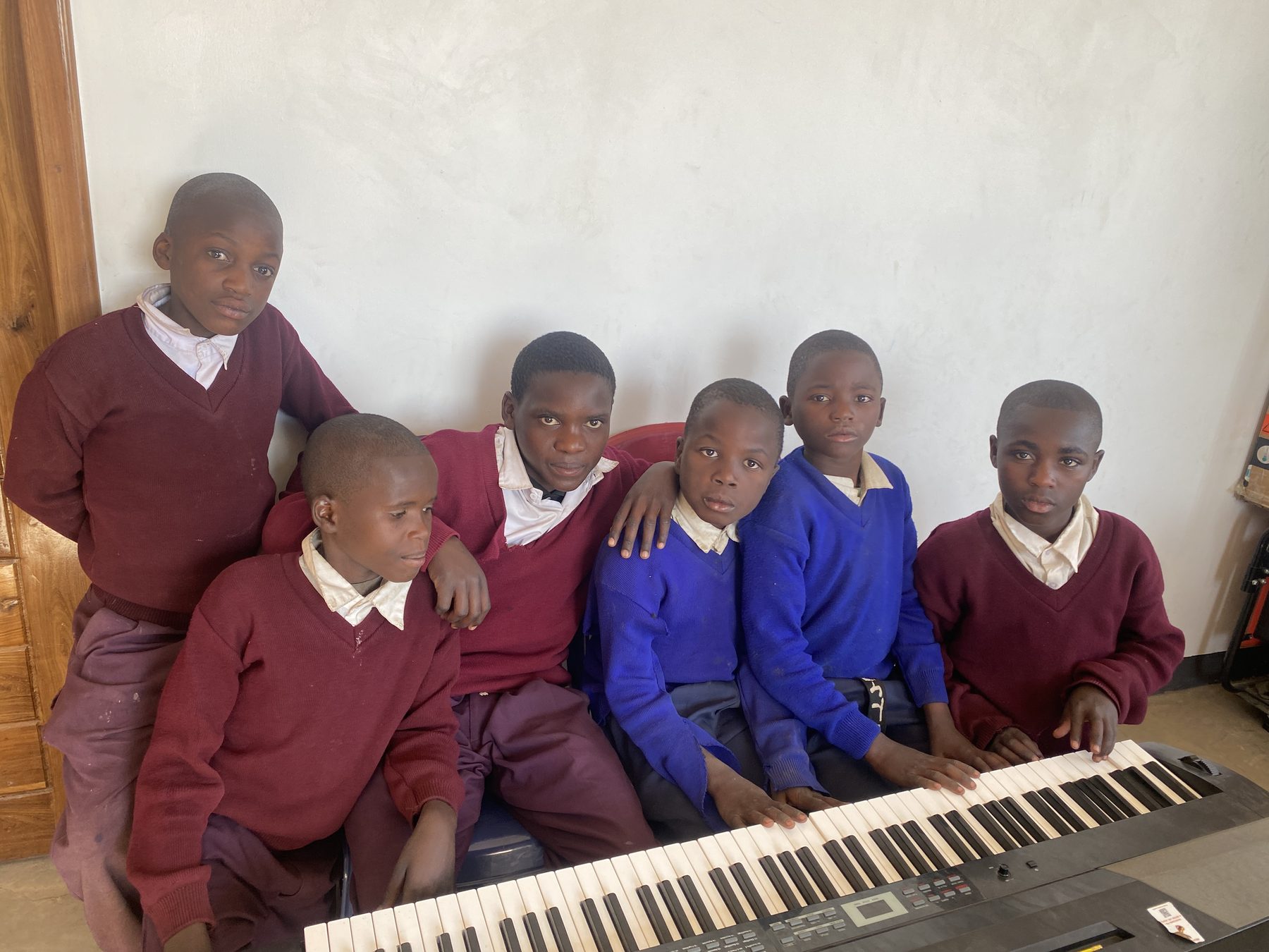 Music lessons at MCC Mbalizi